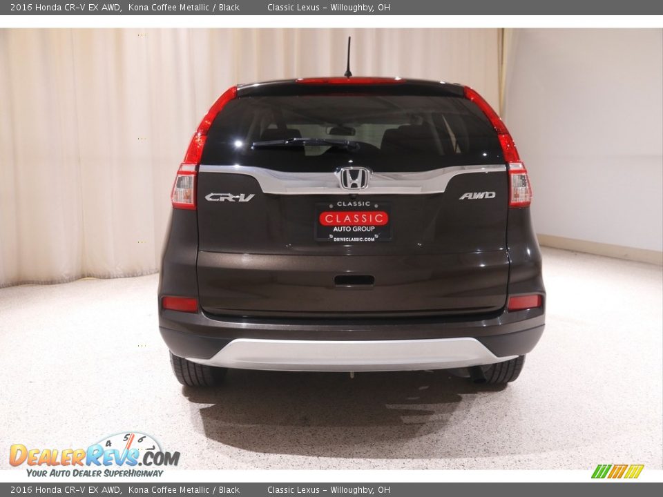 2016 Honda CR-V EX AWD Kona Coffee Metallic / Black Photo #22