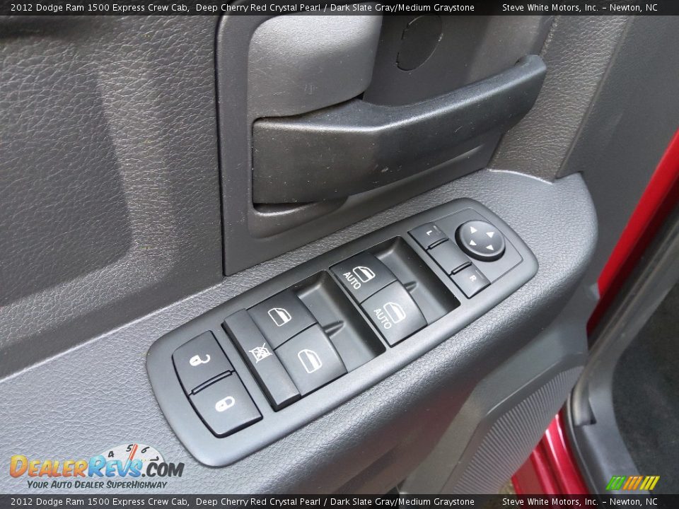 2012 Dodge Ram 1500 Express Crew Cab Deep Cherry Red Crystal Pearl / Dark Slate Gray/Medium Graystone Photo #17