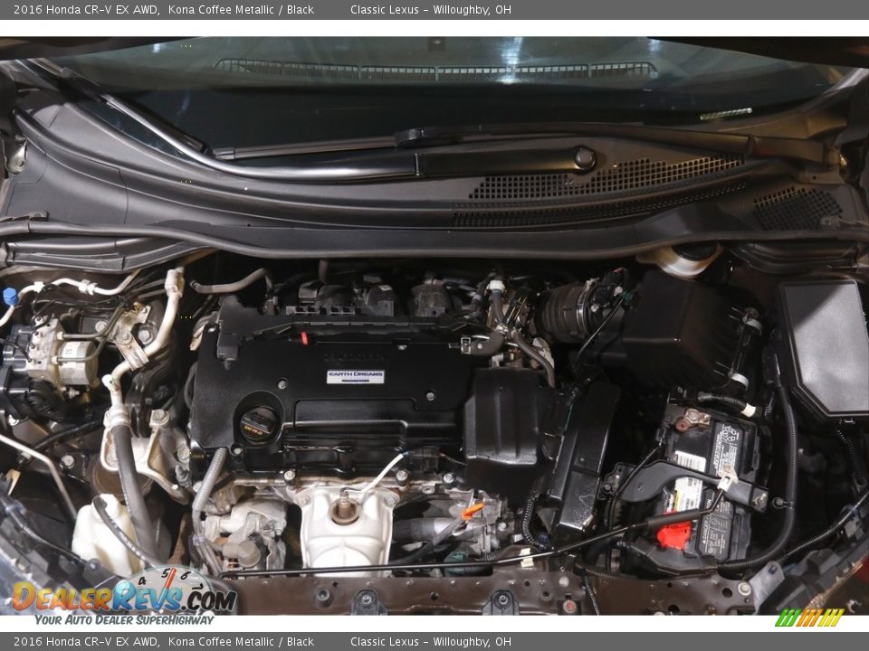 2016 Honda CR-V EX AWD Kona Coffee Metallic / Black Photo #23