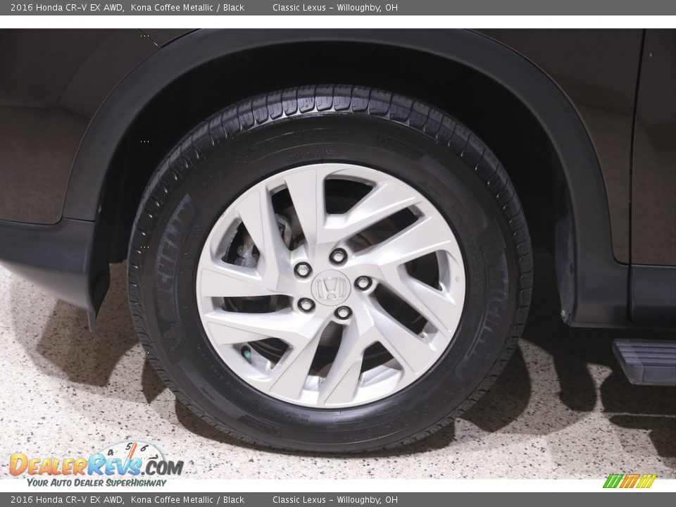 2016 Honda CR-V EX AWD Kona Coffee Metallic / Black Photo #24