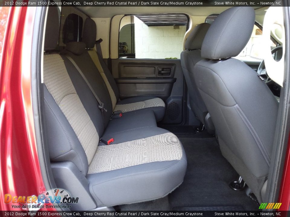 2012 Dodge Ram 1500 Express Crew Cab Deep Cherry Red Crystal Pearl / Dark Slate Gray/Medium Graystone Photo #21