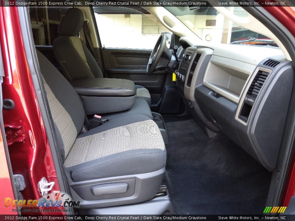 2012 Dodge Ram 1500 Express Crew Cab Deep Cherry Red Crystal Pearl / Dark Slate Gray/Medium Graystone Photo #22