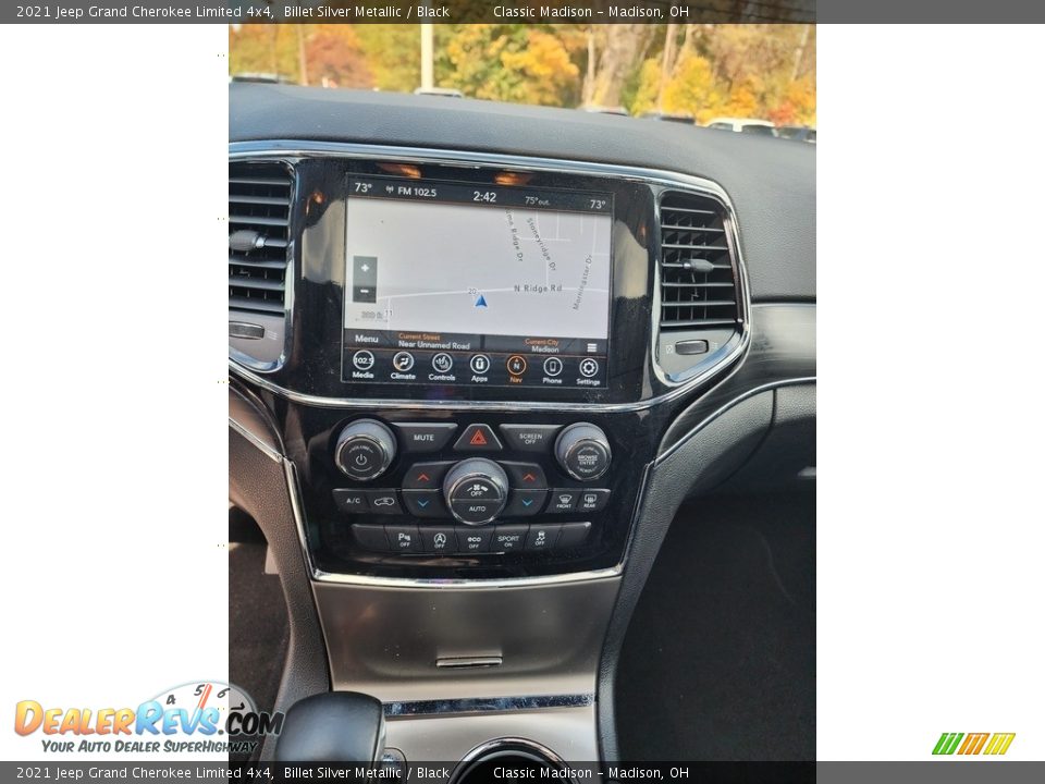2021 Jeep Grand Cherokee Limited 4x4 Billet Silver Metallic / Black Photo #4