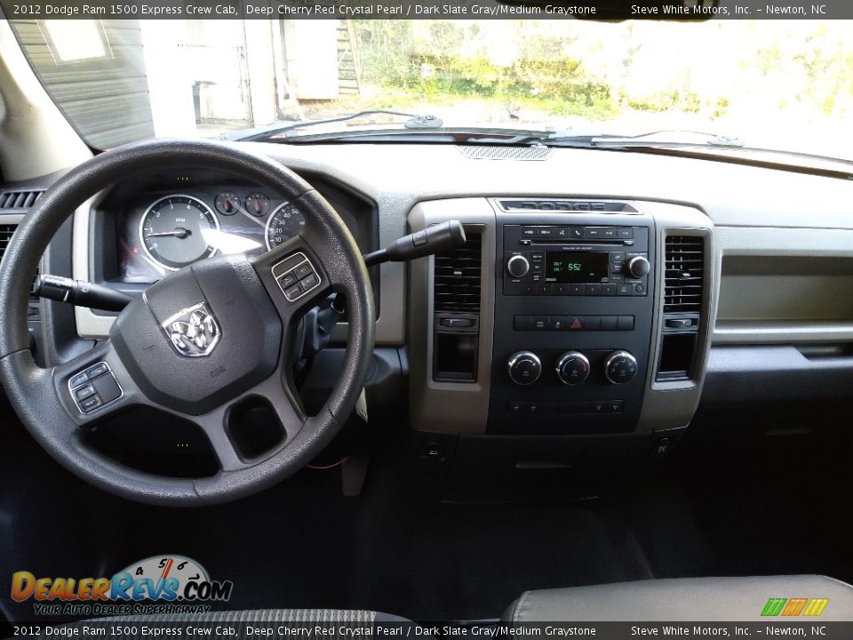 2012 Dodge Ram 1500 Express Crew Cab Deep Cherry Red Crystal Pearl / Dark Slate Gray/Medium Graystone Photo #23