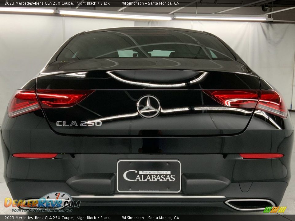 2023 Mercedes-Benz CLA 250 Coupe Night Black / Black Photo #5