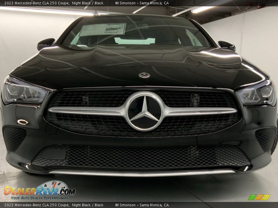 2023 Mercedes-Benz CLA 250 Coupe Night Black / Black Photo #8