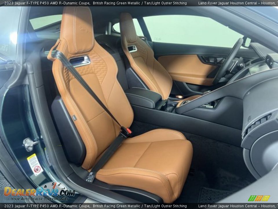 Tan/Light Oyster Stitching Interior - 2023 Jaguar F-TYPE P450 AWD R-Dynamic Coupe Photo #3