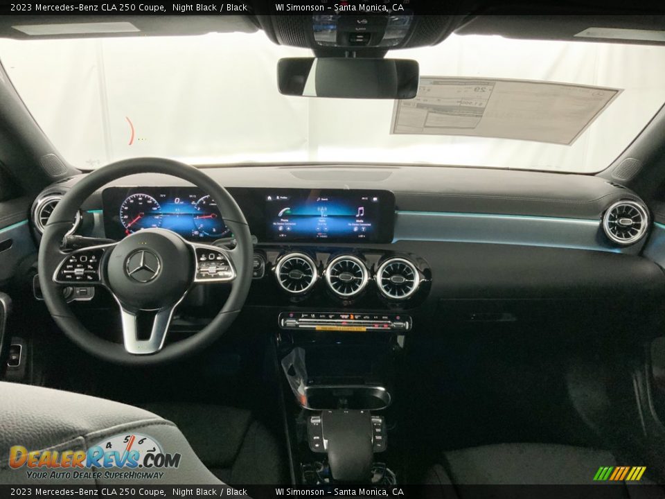 2023 Mercedes-Benz CLA 250 Coupe Night Black / Black Photo #10