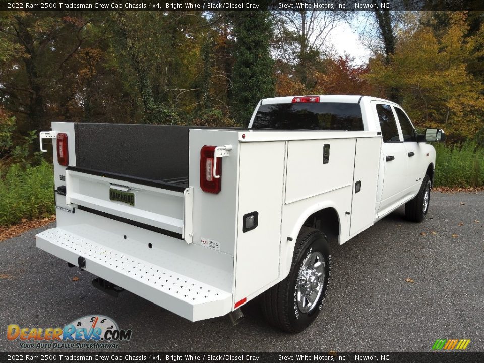 2022 Ram 2500 Tradesman Crew Cab Chassis 4x4 Bright White / Black/Diesel Gray Photo #6