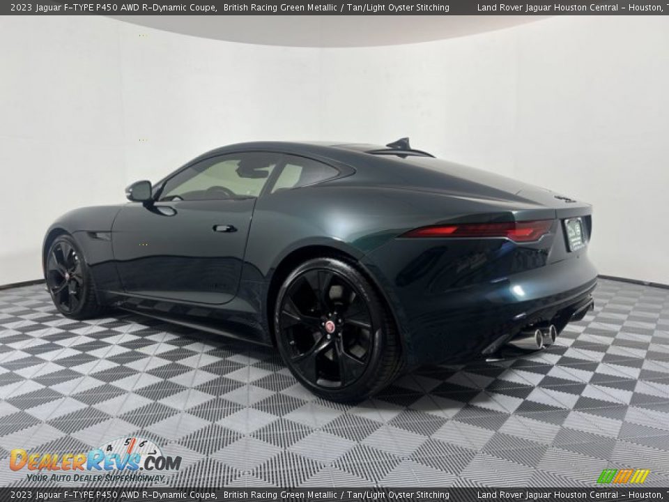 British Racing Green Metallic 2023 Jaguar F-TYPE P450 AWD R-Dynamic Coupe Photo #9