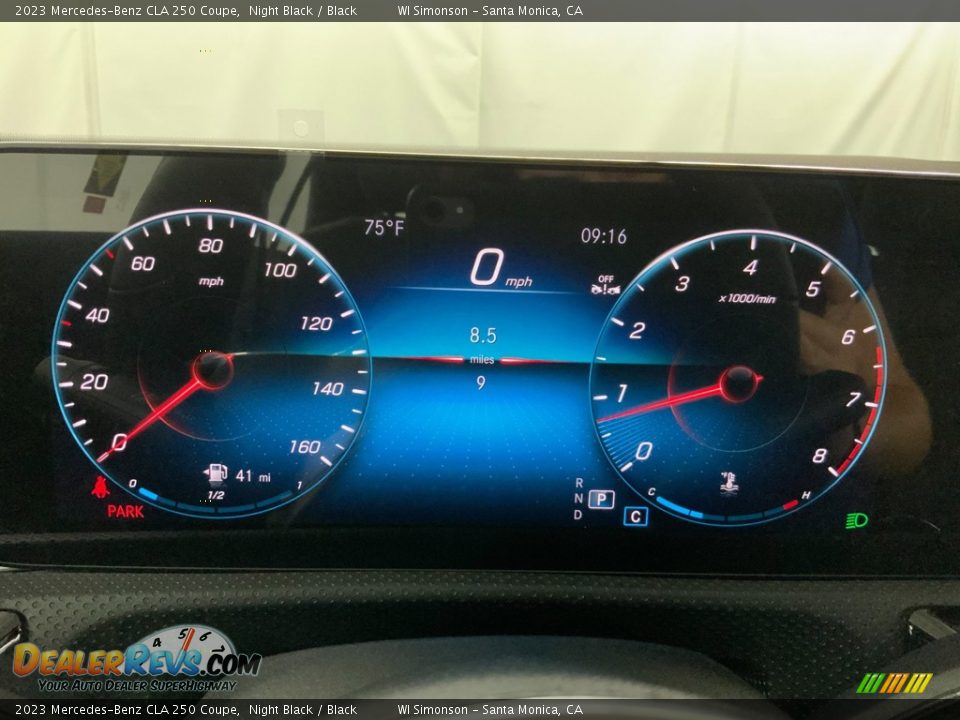 2023 Mercedes-Benz CLA 250 Coupe Gauges Photo #16