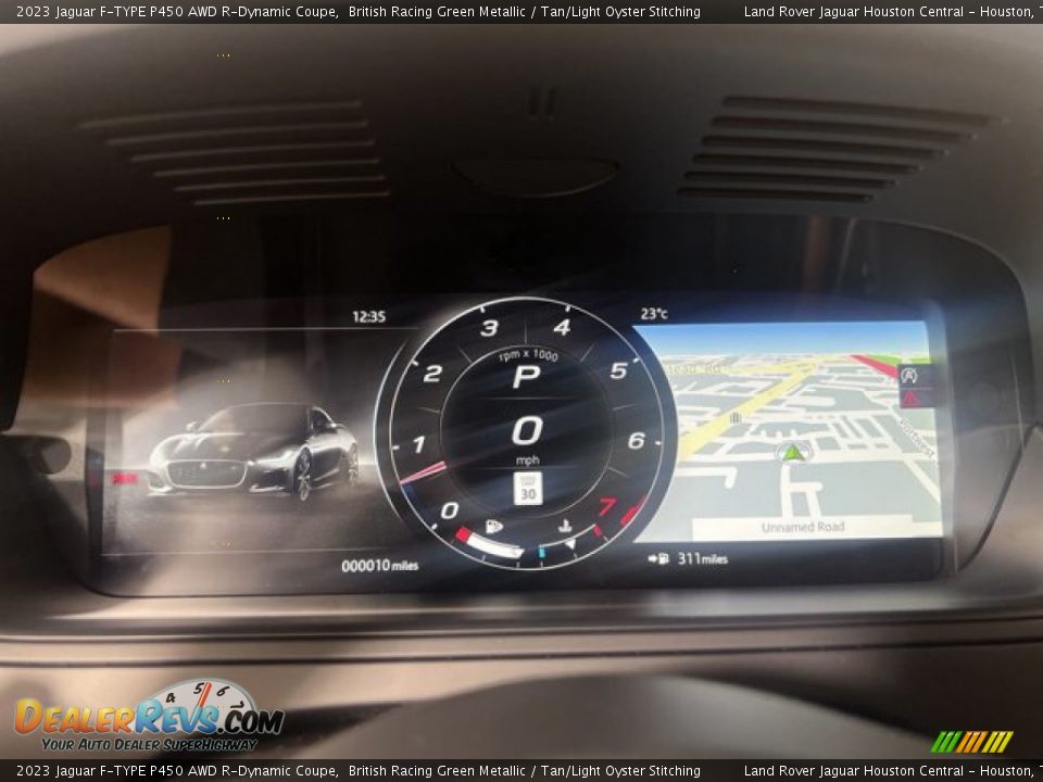 2023 Jaguar F-TYPE P450 AWD R-Dynamic Coupe Gauges Photo #14