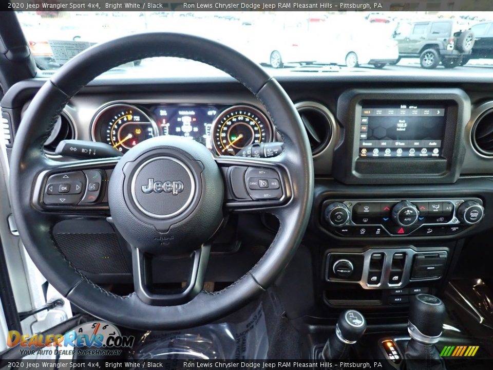 Dashboard of 2020 Jeep Wrangler Sport 4x4 Photo #15