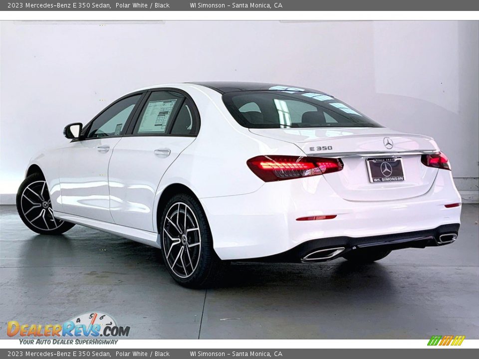 2023 Mercedes-Benz E 350 Sedan Polar White / Black Photo #2