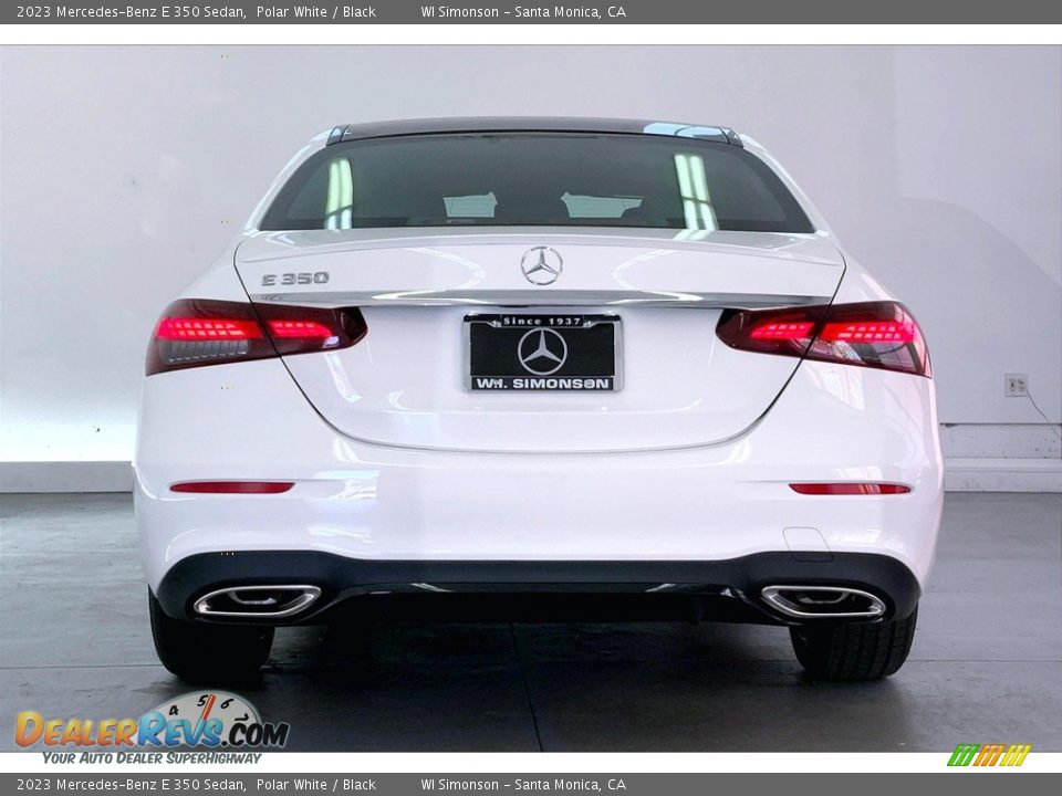 2023 Mercedes-Benz E 350 Sedan Polar White / Black Photo #3