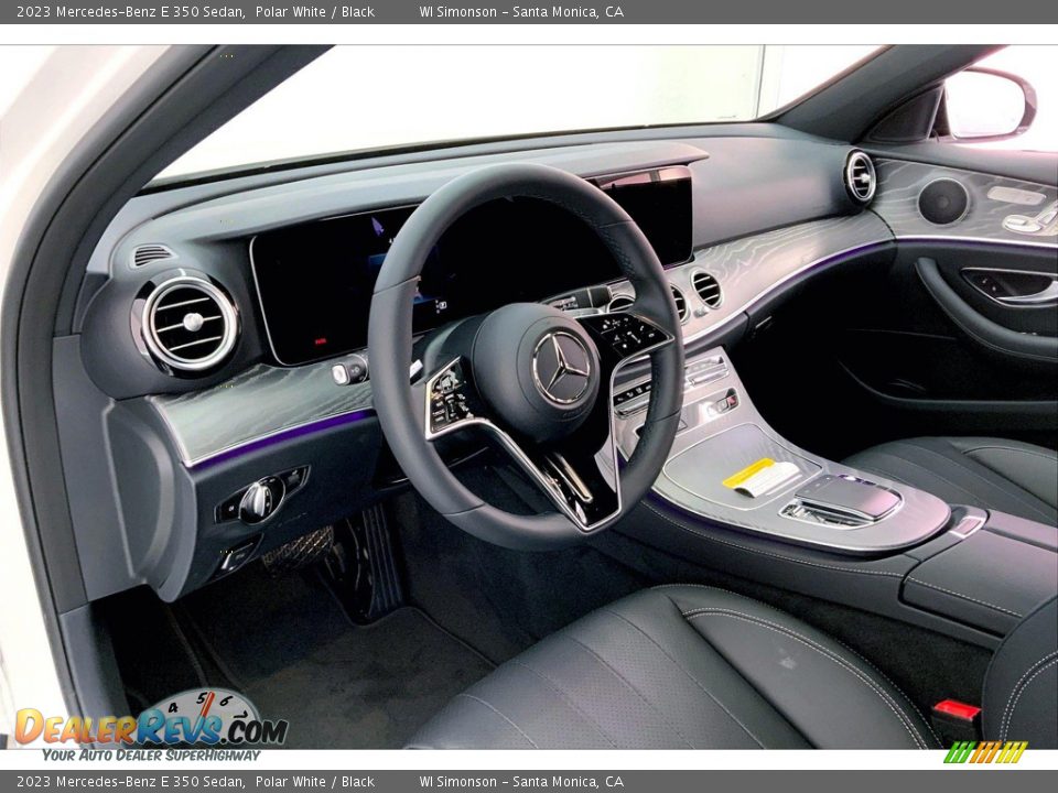 Black Interior - 2023 Mercedes-Benz E 350 Sedan Photo #4