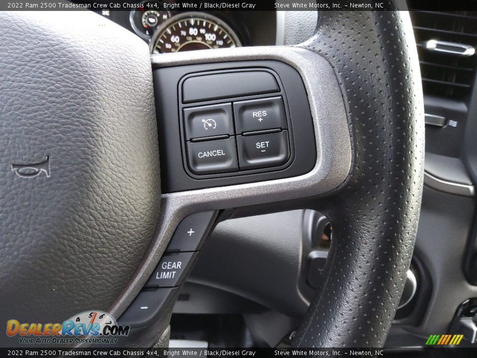 2022 Ram 2500 Tradesman Crew Cab Chassis 4x4 Bright White / Black/Diesel Gray Photo #21