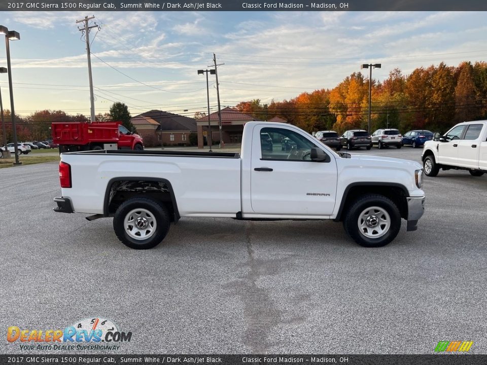 Summit White 2017 GMC Sierra 1500 Regular Cab Photo #4