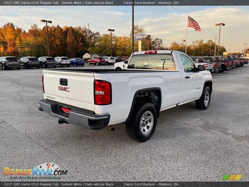 Summit White 2017 GMC Sierra 1500 Regular Cab Photo #5