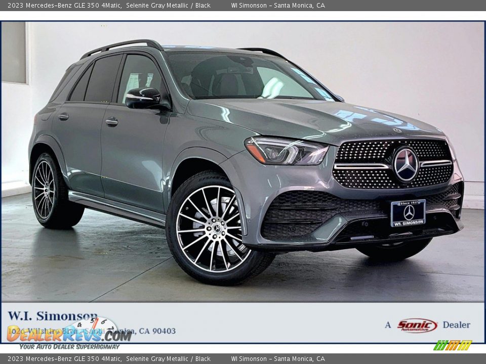 2023 Mercedes-Benz GLE 350 4Matic Selenite Gray Metallic / Black Photo #1