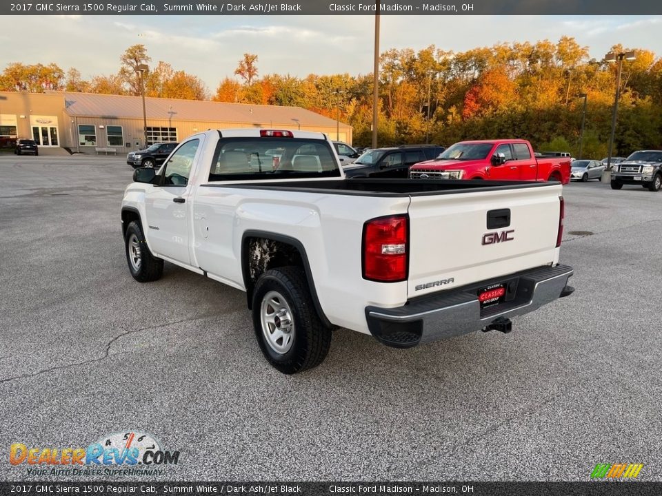 Summit White 2017 GMC Sierra 1500 Regular Cab Photo #7