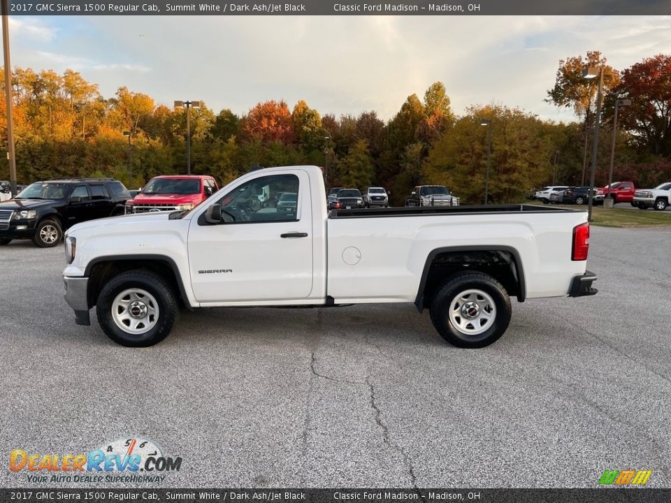 Summit White 2017 GMC Sierra 1500 Regular Cab Photo #8