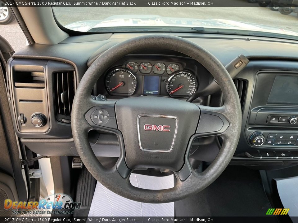 2017 GMC Sierra 1500 Regular Cab Steering Wheel Photo #9