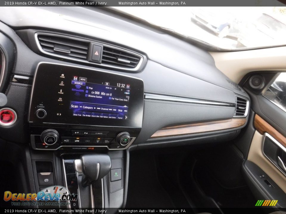 2019 Honda CR-V EX-L AWD Platinum White Pearl / Ivory Photo #20