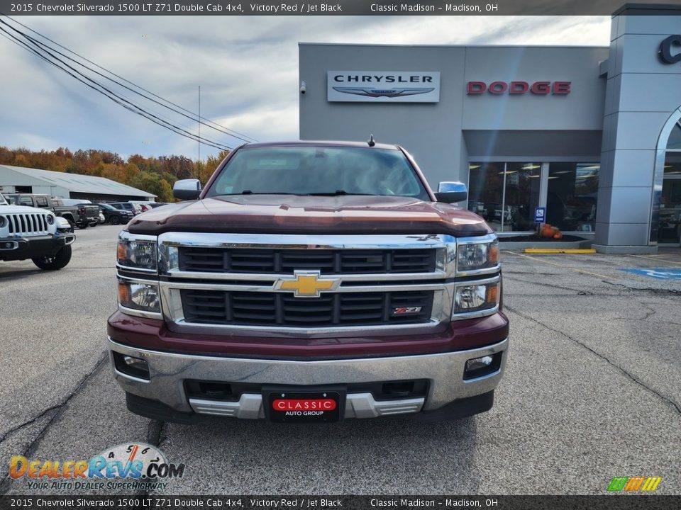 2015 Chevrolet Silverado 1500 LT Z71 Double Cab 4x4 Victory Red / Jet Black Photo #6