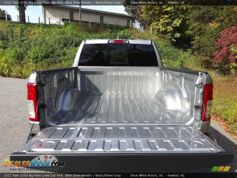 2022 Ram 1500 Big Horn Crew Cab 4x4 Billet Silver Metallic / Black/Diesel Gray Photo #8