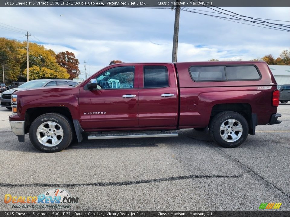 2015 Chevrolet Silverado 1500 LT Z71 Double Cab 4x4 Victory Red / Jet Black Photo #7