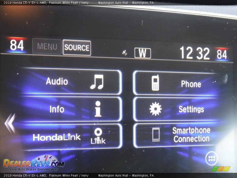 2019 Honda CR-V EX-L AWD Platinum White Pearl / Ivory Photo #22
