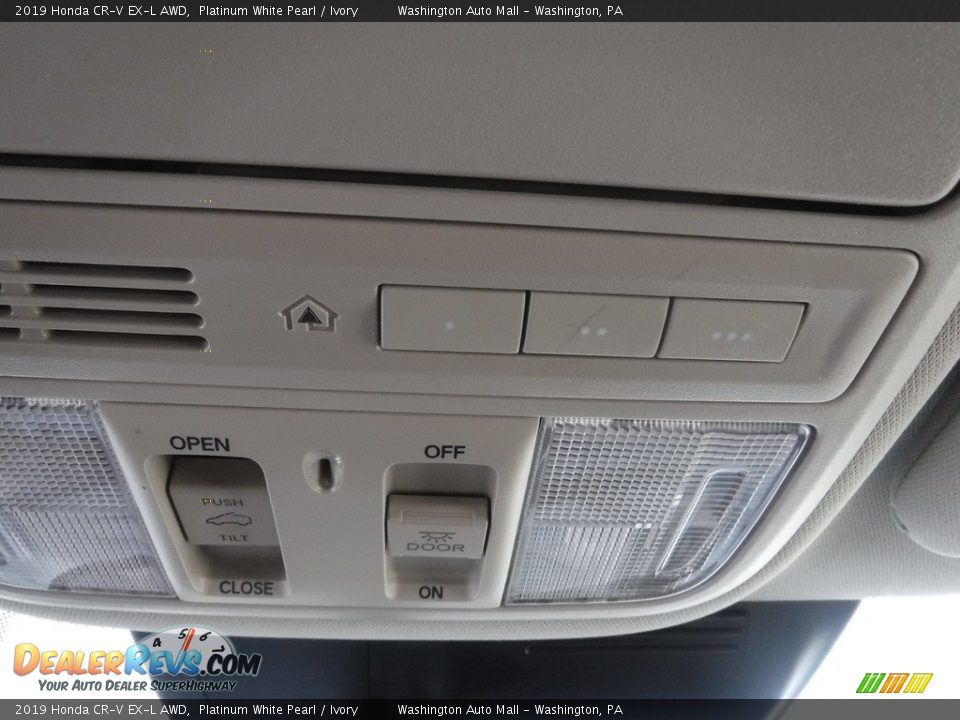 2019 Honda CR-V EX-L AWD Platinum White Pearl / Ivory Photo #24
