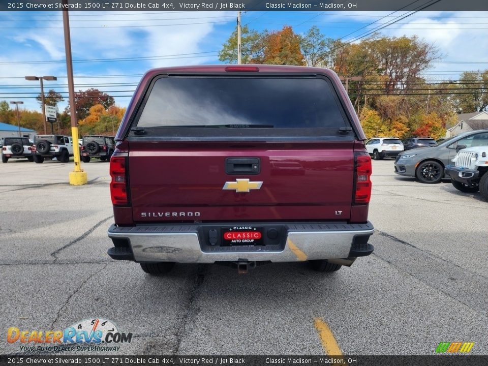 2015 Chevrolet Silverado 1500 LT Z71 Double Cab 4x4 Victory Red / Jet Black Photo #9