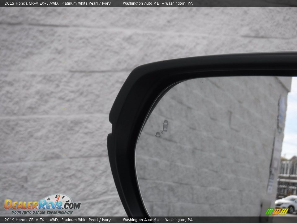 2019 Honda CR-V EX-L AWD Platinum White Pearl / Ivory Photo #27