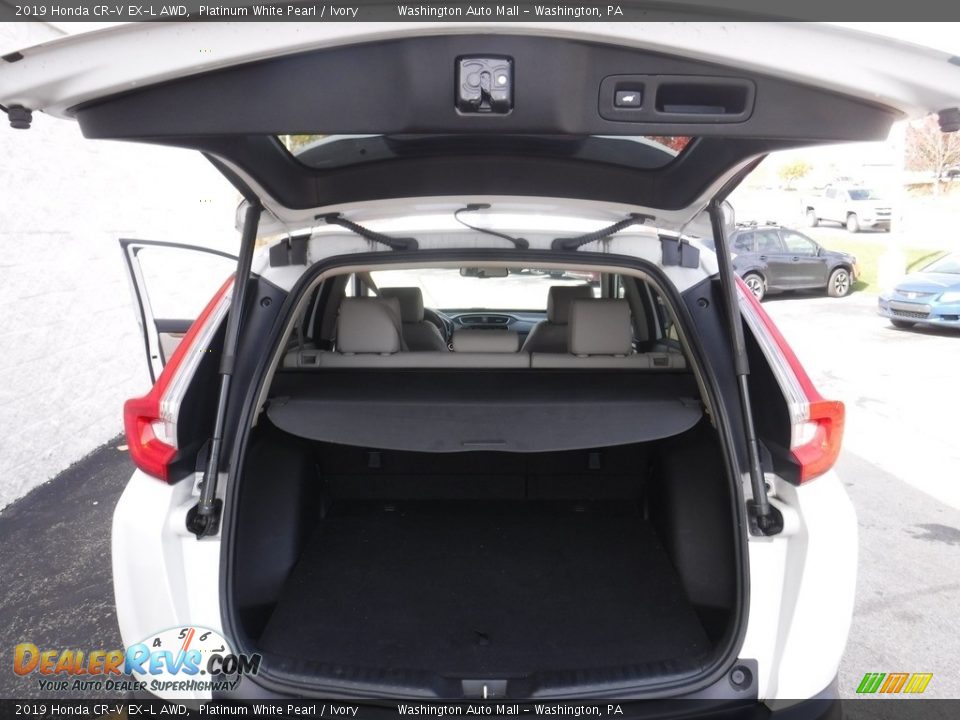 2019 Honda CR-V EX-L AWD Platinum White Pearl / Ivory Photo #30