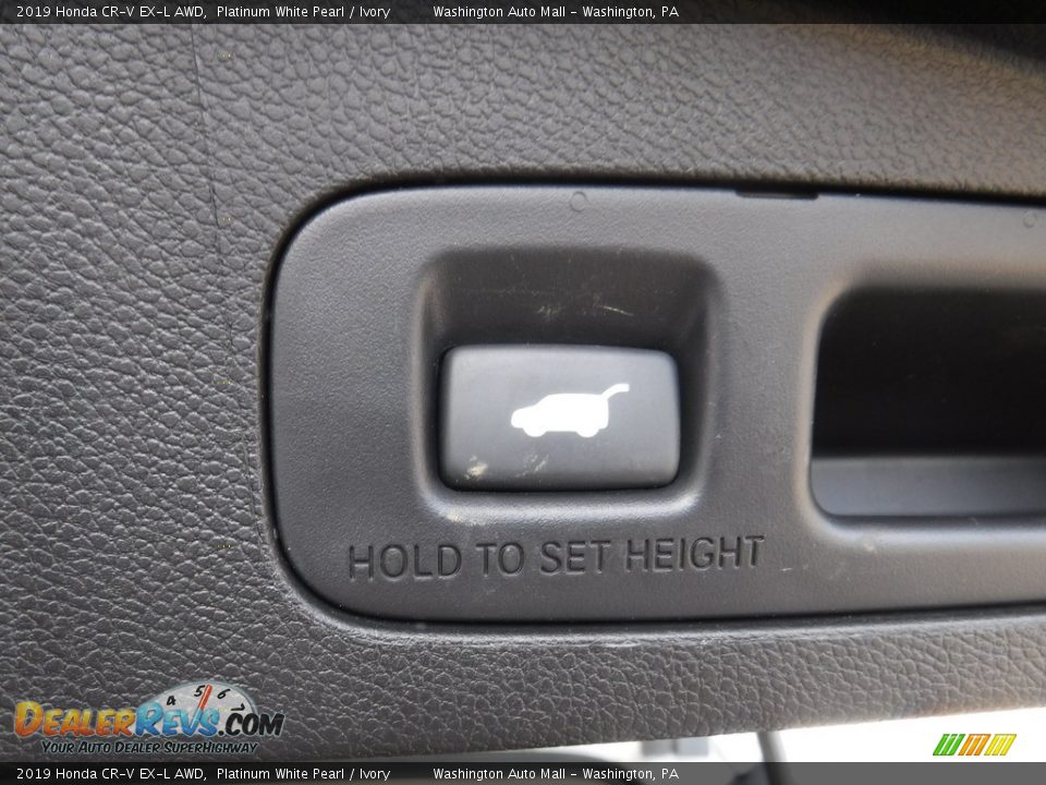 2019 Honda CR-V EX-L AWD Platinum White Pearl / Ivory Photo #31