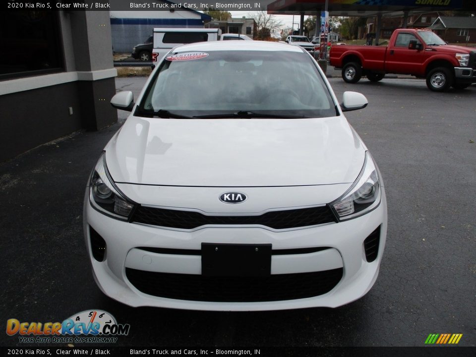 2020 Kia Rio S Clear White / Black Photo #20