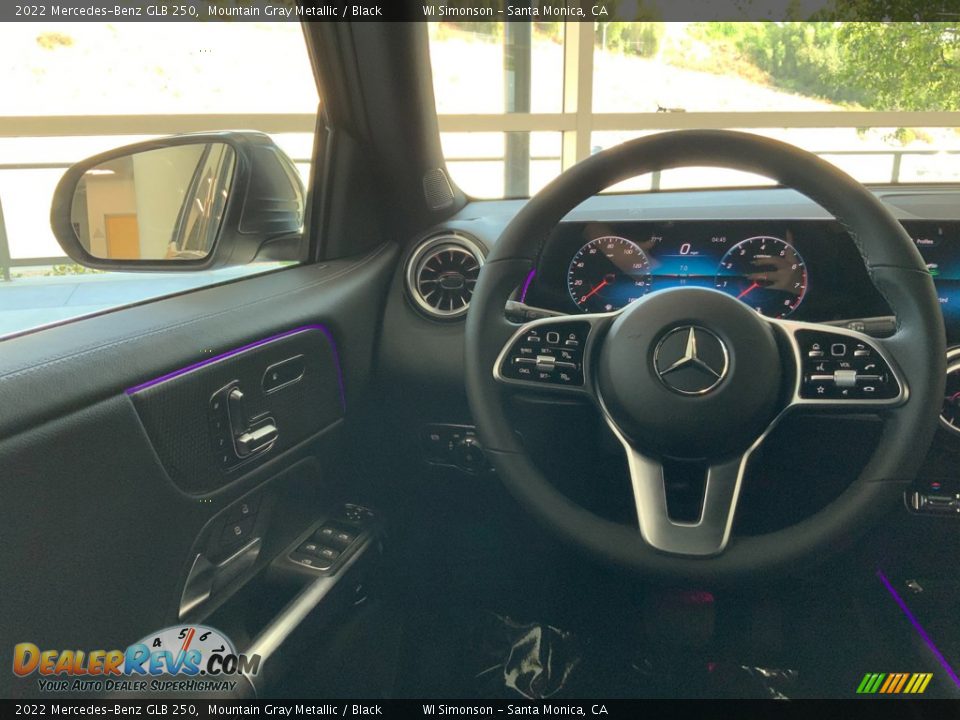 2022 Mercedes-Benz GLB 250 Mountain Gray Metallic / Black Photo #11