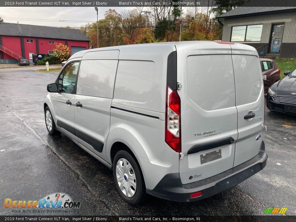 2019 Ford Transit Connect XLT Van Ingot Silver / Ebony Photo #3