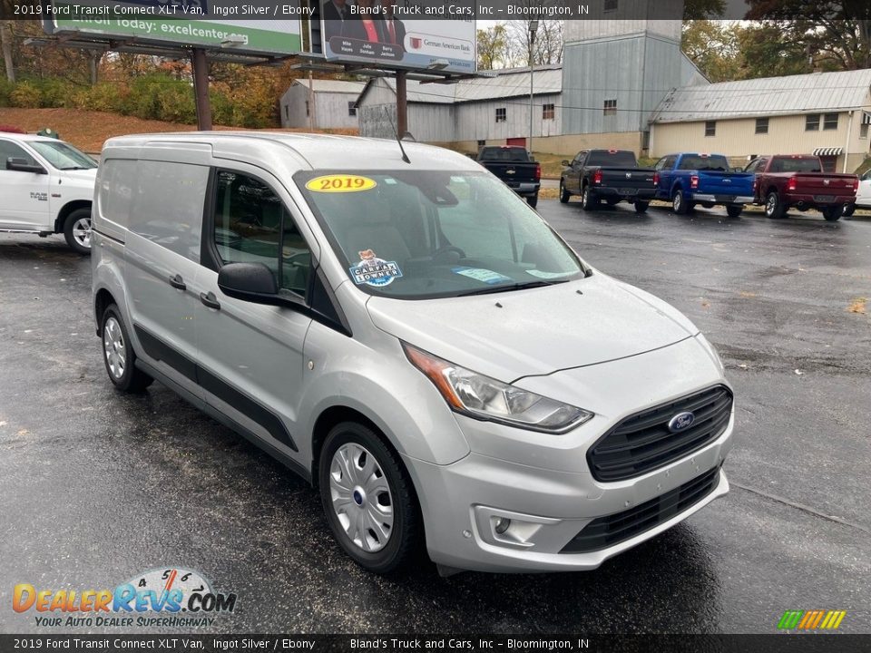 Front 3/4 View of 2019 Ford Transit Connect XLT Van Photo #6