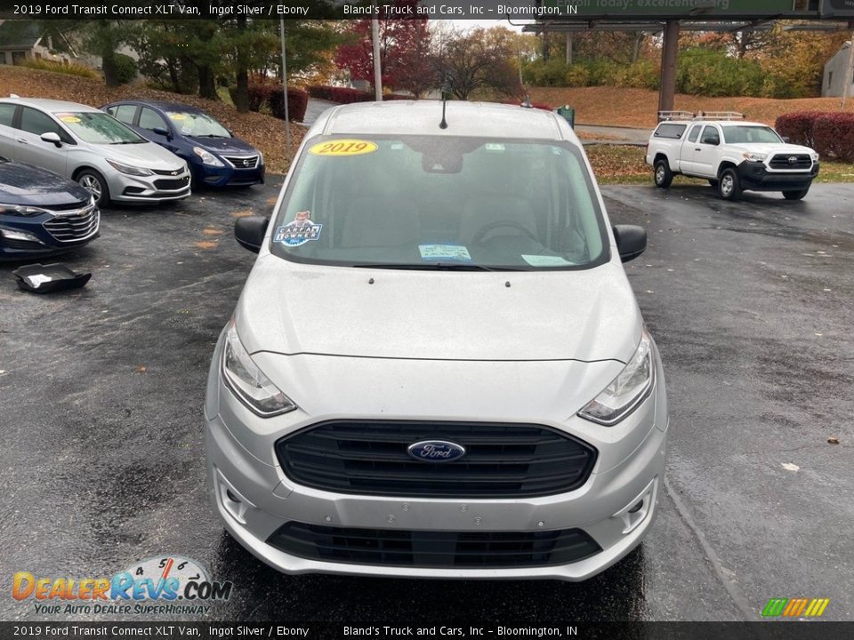 2019 Ford Transit Connect XLT Van Ingot Silver / Ebony Photo #7