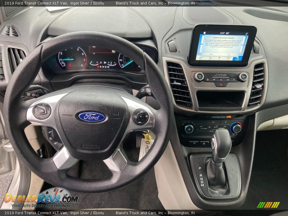 Dashboard of 2019 Ford Transit Connect XLT Van Photo #8