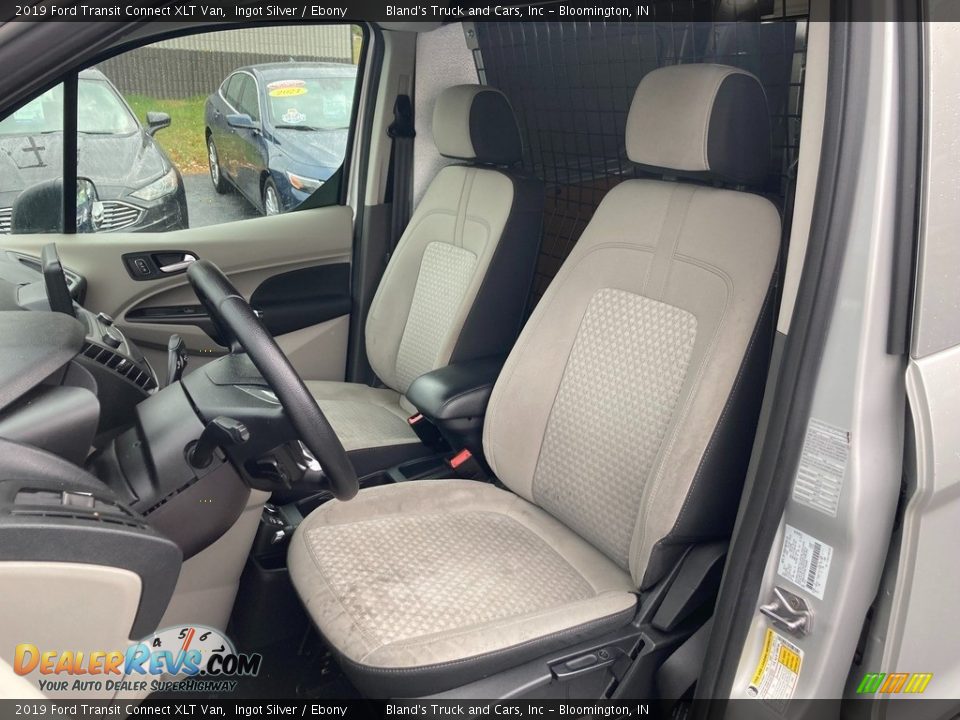 2019 Ford Transit Connect XLT Van Ingot Silver / Ebony Photo #9