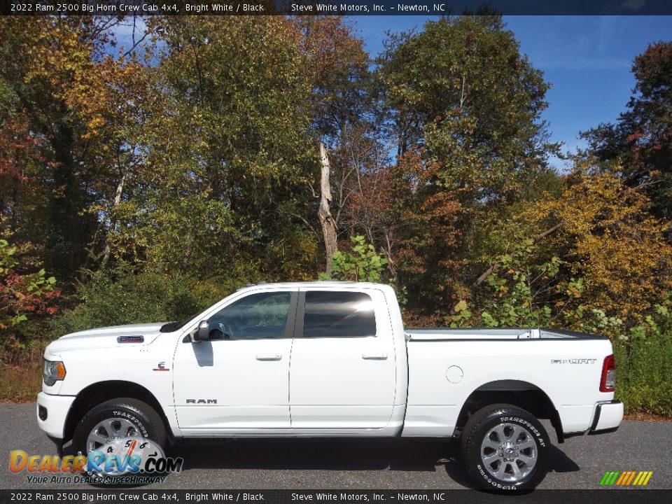 2022 Ram 2500 Big Horn Crew Cab 4x4 Bright White / Black Photo #1