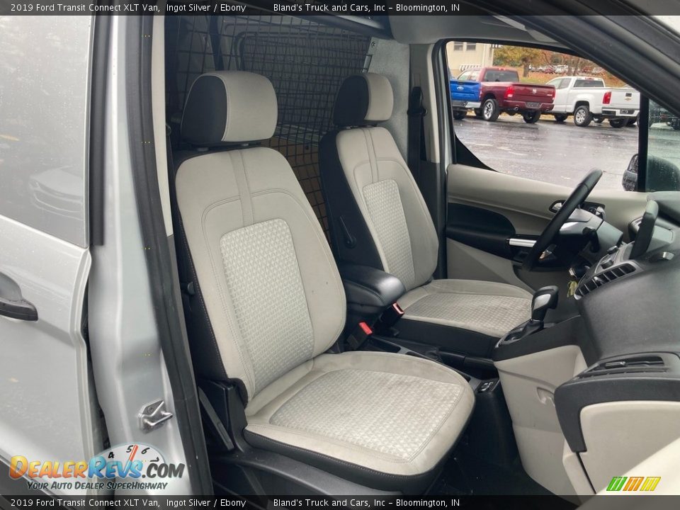 2019 Ford Transit Connect XLT Van Ingot Silver / Ebony Photo #10