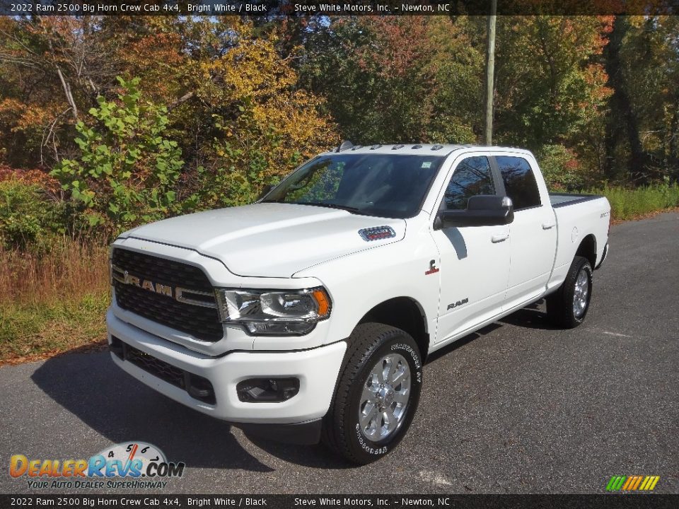 2022 Ram 2500 Big Horn Crew Cab 4x4 Bright White / Black Photo #2