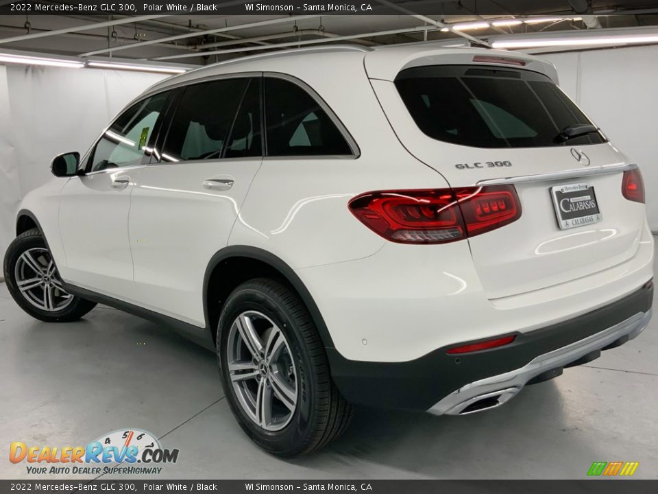 2022 Mercedes-Benz GLC 300 Polar White / Black Photo #6