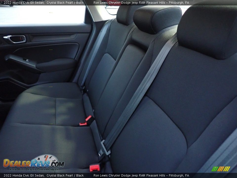 Rear Seat of 2022 Honda Civic EX Sedan Photo #12