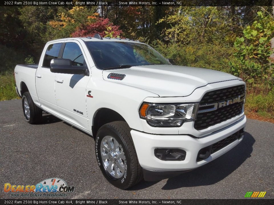 2022 Ram 2500 Big Horn Crew Cab 4x4 Bright White / Black Photo #4